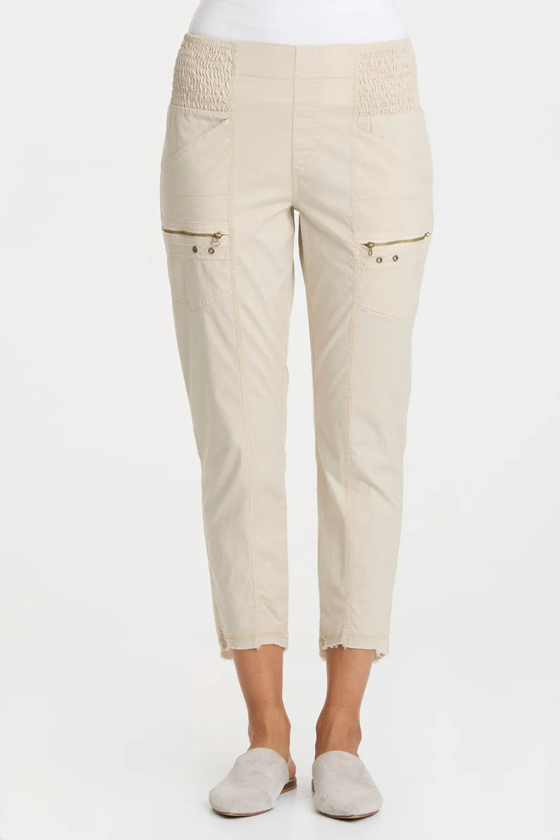 Acker Slim Fit Pants for Men - Stretchable & Comfortable Cremini Trousers - Perfect for Office, Travel & Casual Wear
