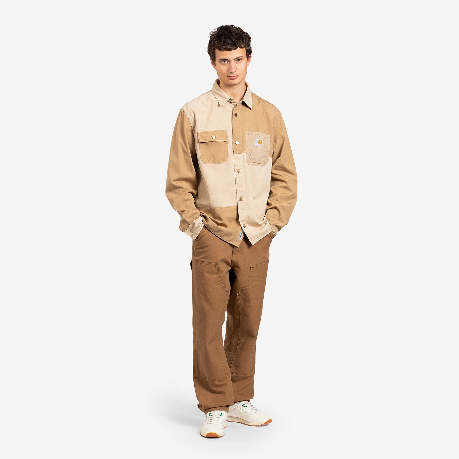 Double Knee Work Pants - Durable Hamilton Brown Cargo Pants for Men | Heavy Duty Workwear for Construction, Carpentry & Outdoor Activities