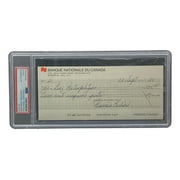 Authentic Maurice Richard Signed Montreal Canadiens Hockey Memorabilia - PSA/DNA Certified Bank Check #21 - Perfect for Sports Collectors & Hockey Fans Display