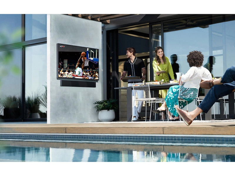 Samsung Class The Terrace QLED 4K Smart Outdoor TV - Weatherproof Design for Patio, Backyard & Poolside Entertainment