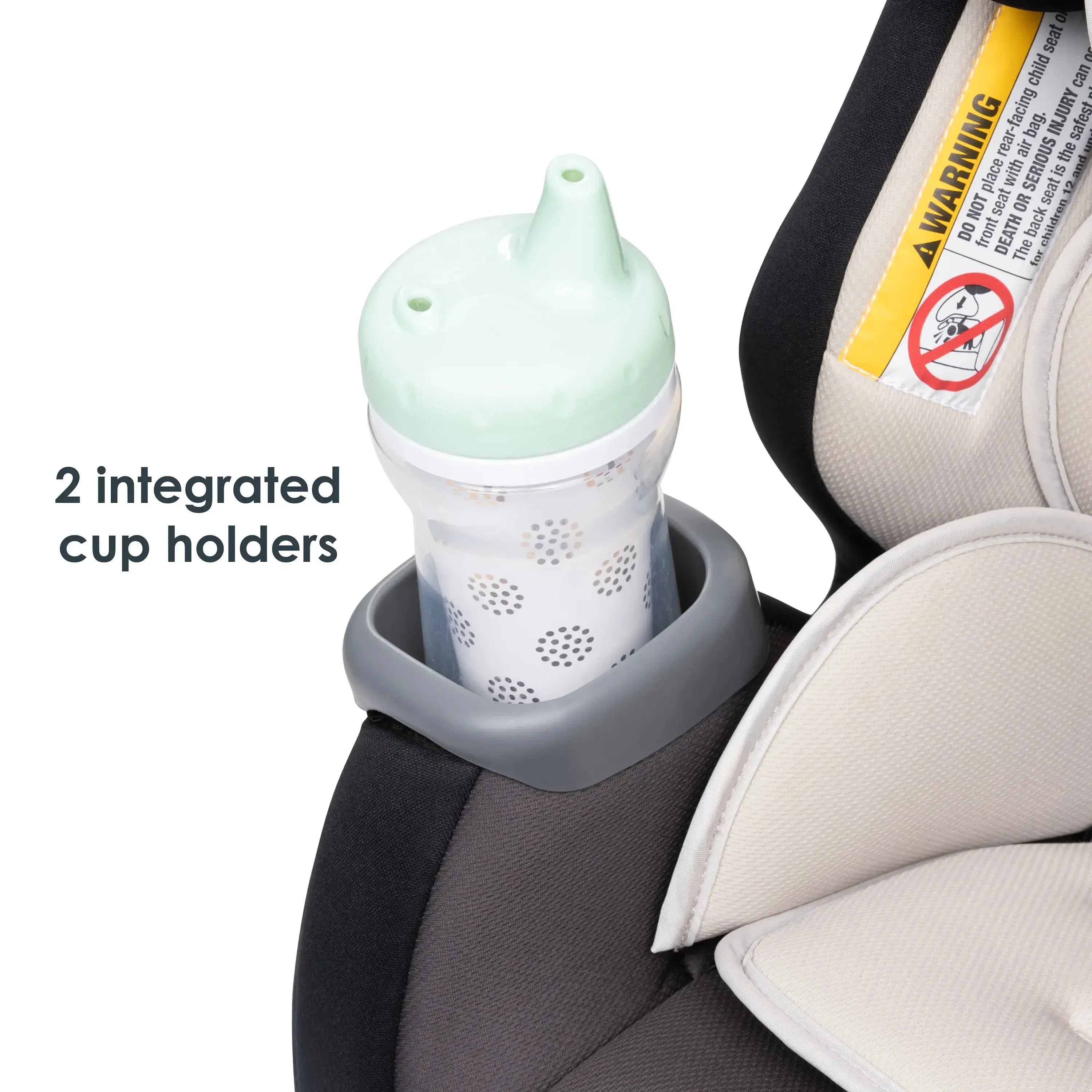 Cover Me™ 4-in-1 Convertible Car Seat for Toddlers & Kids - Madrid Tan (Target Exclusive) - Safe & Comfortable for Travel, School & Family Road Trips