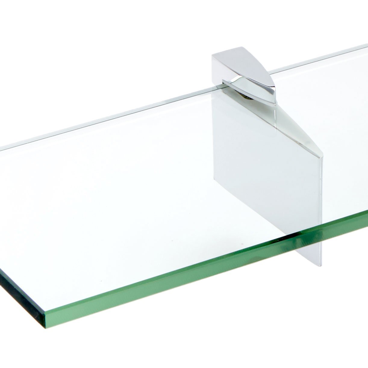 Spancraft Chrome Raven Glass Shelf - 12