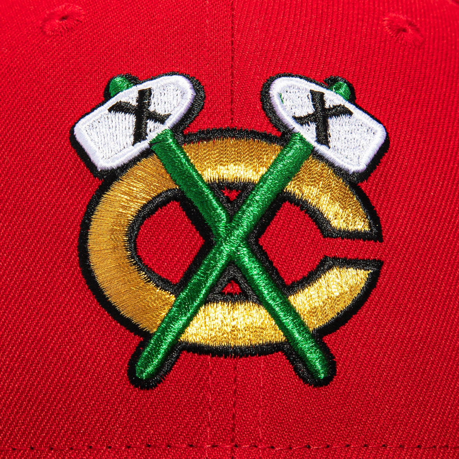 New Era 59Fifty Chicago Blackhawks 1991 All Star Game Patch Alternate Snapback Hat - Red & Black Hockey Cap for NHL Fans & Sports Enthusiasts - Perfect for Games, Collecting & Streetwear Fashion
