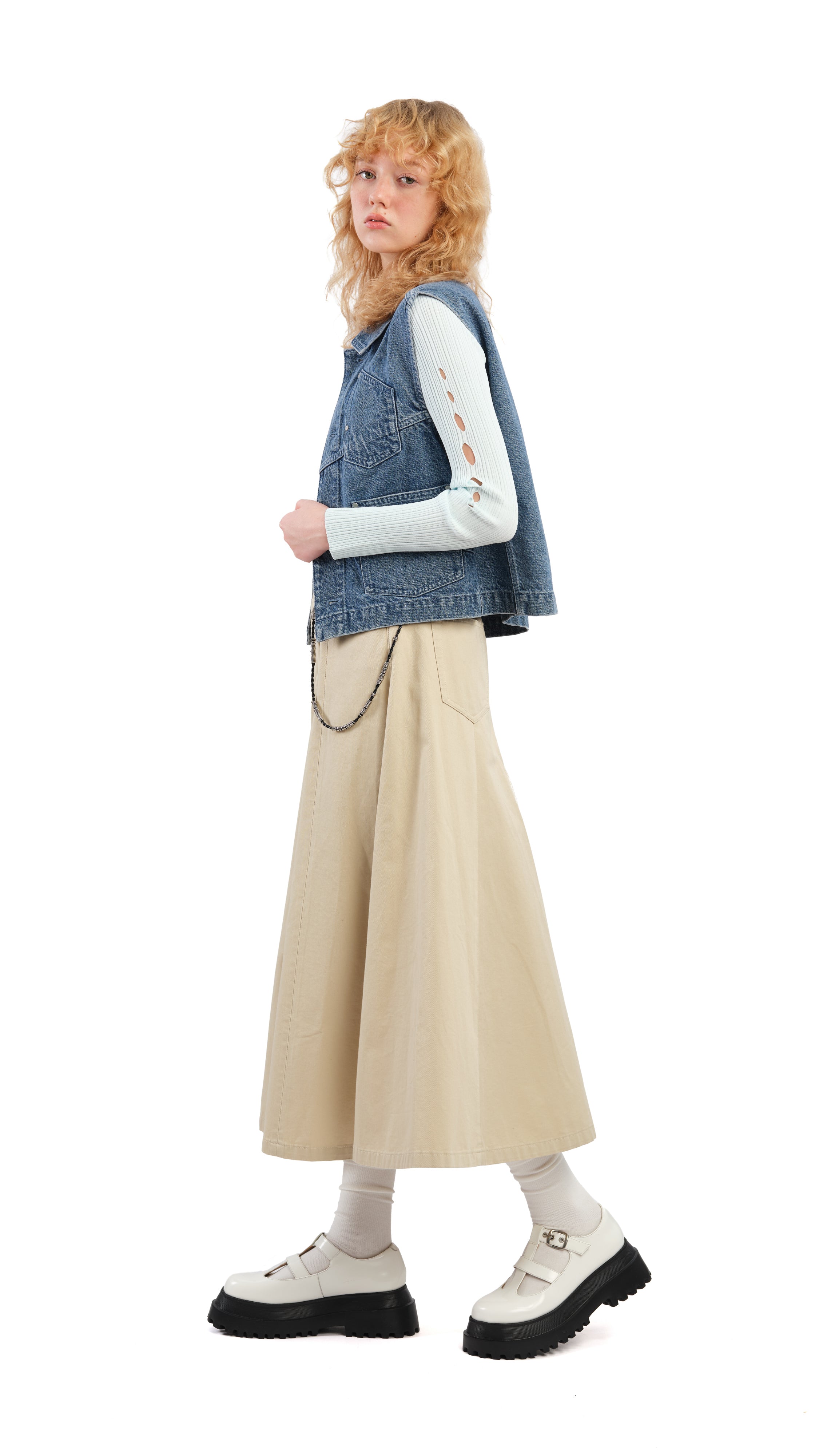 Vintage Reconstructed Denim Vest for Women & Men - Distressed Denim Jacket with Unique Patches - Perfect for Streetwear, Music Festivals & Casual Outfits