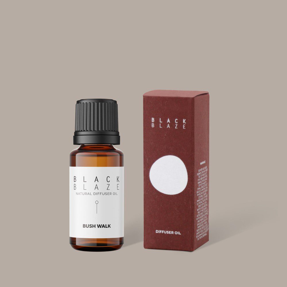 BLACK BLAZE Diffuser Oil - Bush Walk Scent | Premium Essential Oil Blend for Aromatherapy | Perfect for Home, Office & Spa Relaxation