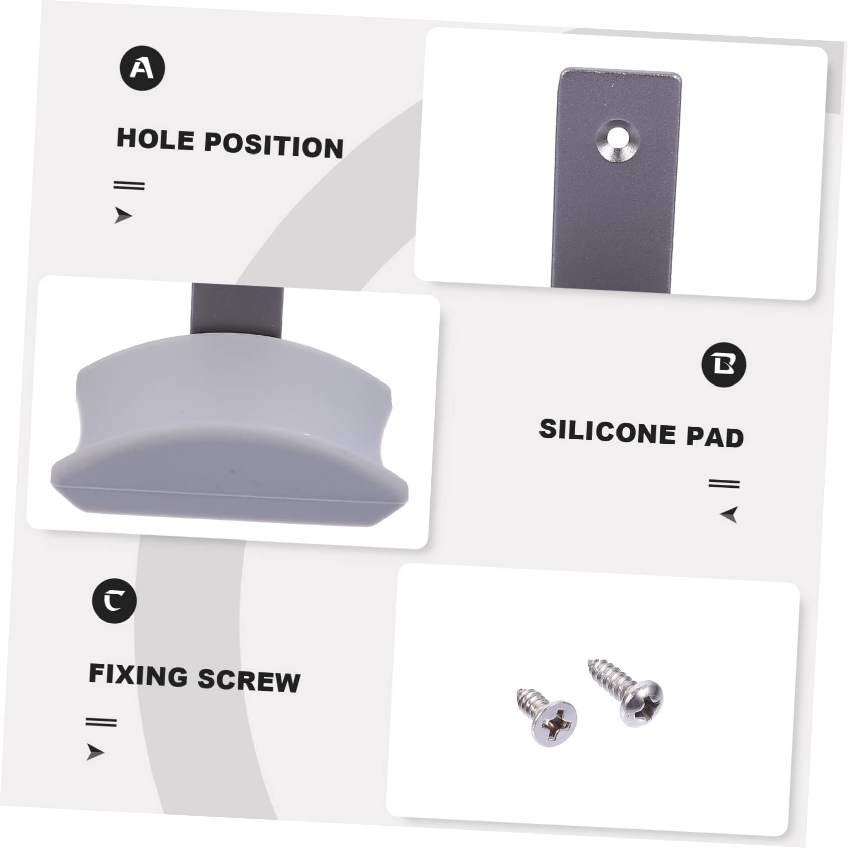 Premium Aluminum Alloy Headphone Stand - Wall Mount & Desk Clamp Holder for Gaming Headsets, Office & Home Use - Pink Headset Organizer (Space Saving & Durable) - Perfect for Workstations, Gaming Setups & Home Offices