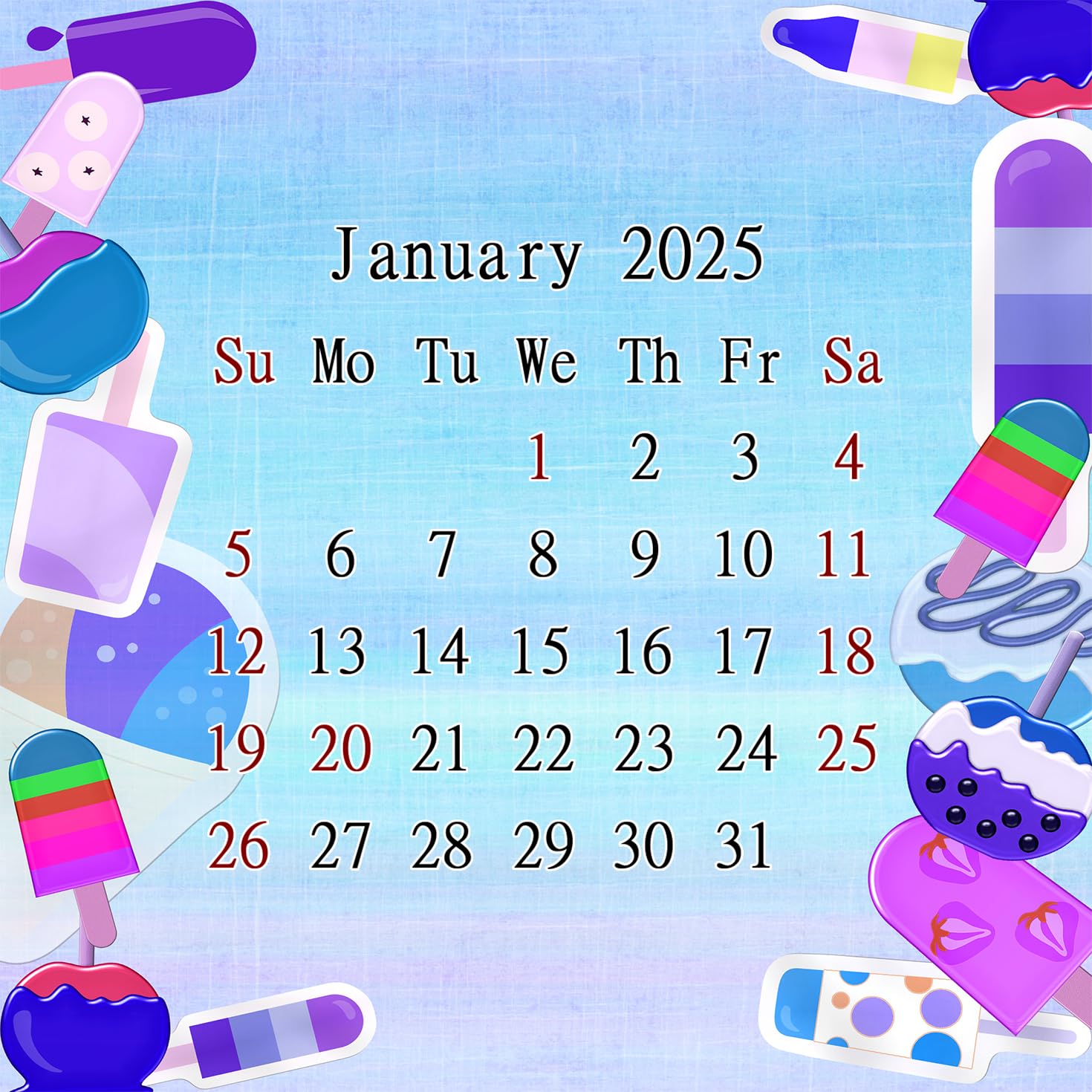 2025 CD-Style Desk Calendar - 12 Month Planner with CD Case Stand | Office Decor, Christmas Gift Idea | Perfect for Home, Office & School Organization (Edition #025)