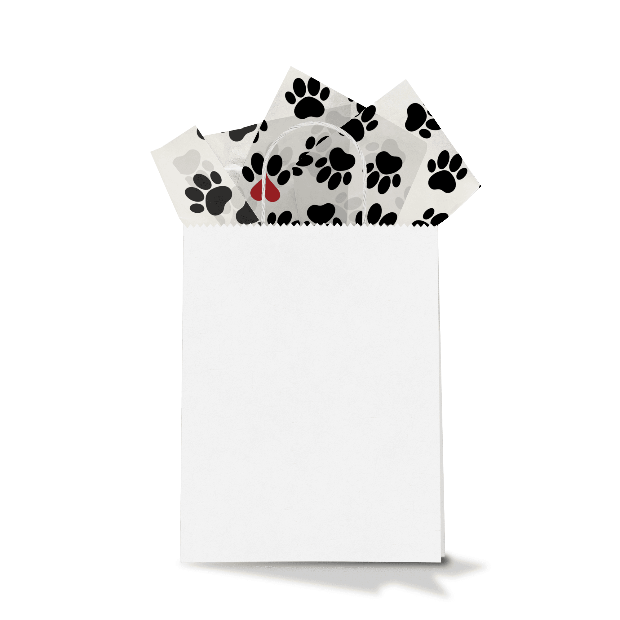 Premium Paws Pattern Tissue Paper for Gift Bags - Cute Animal Print Wrapping Paper for Birthday, Baby Shower & Party Favors - Perfect for Pet Lovers & Themed Events