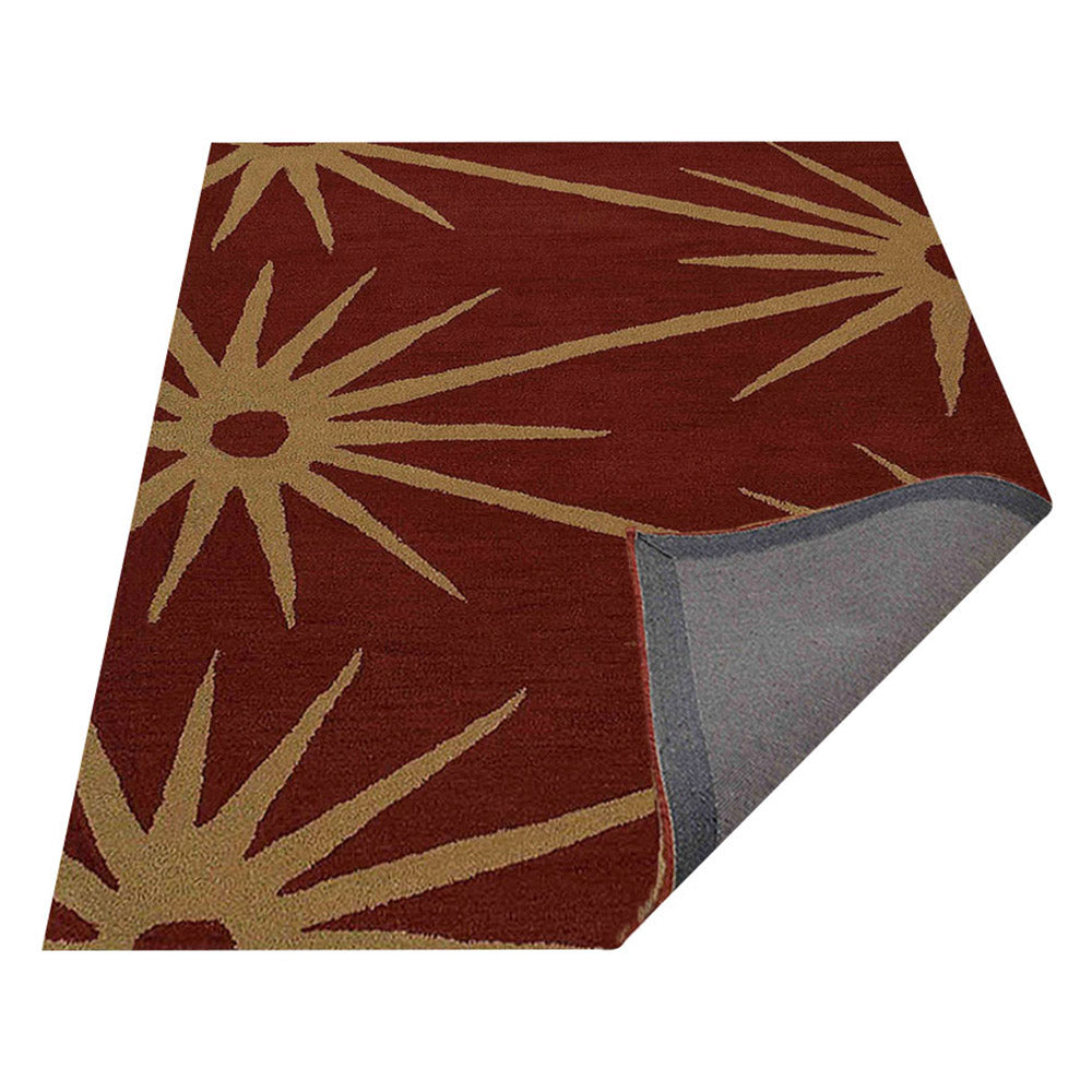 Hand Tufted Impatiens Floral Rug - Soft Non-Slip Area Rug for Living Room, Bedroom, Nursery - Perfect Home Decor & Cozy Floor Mat