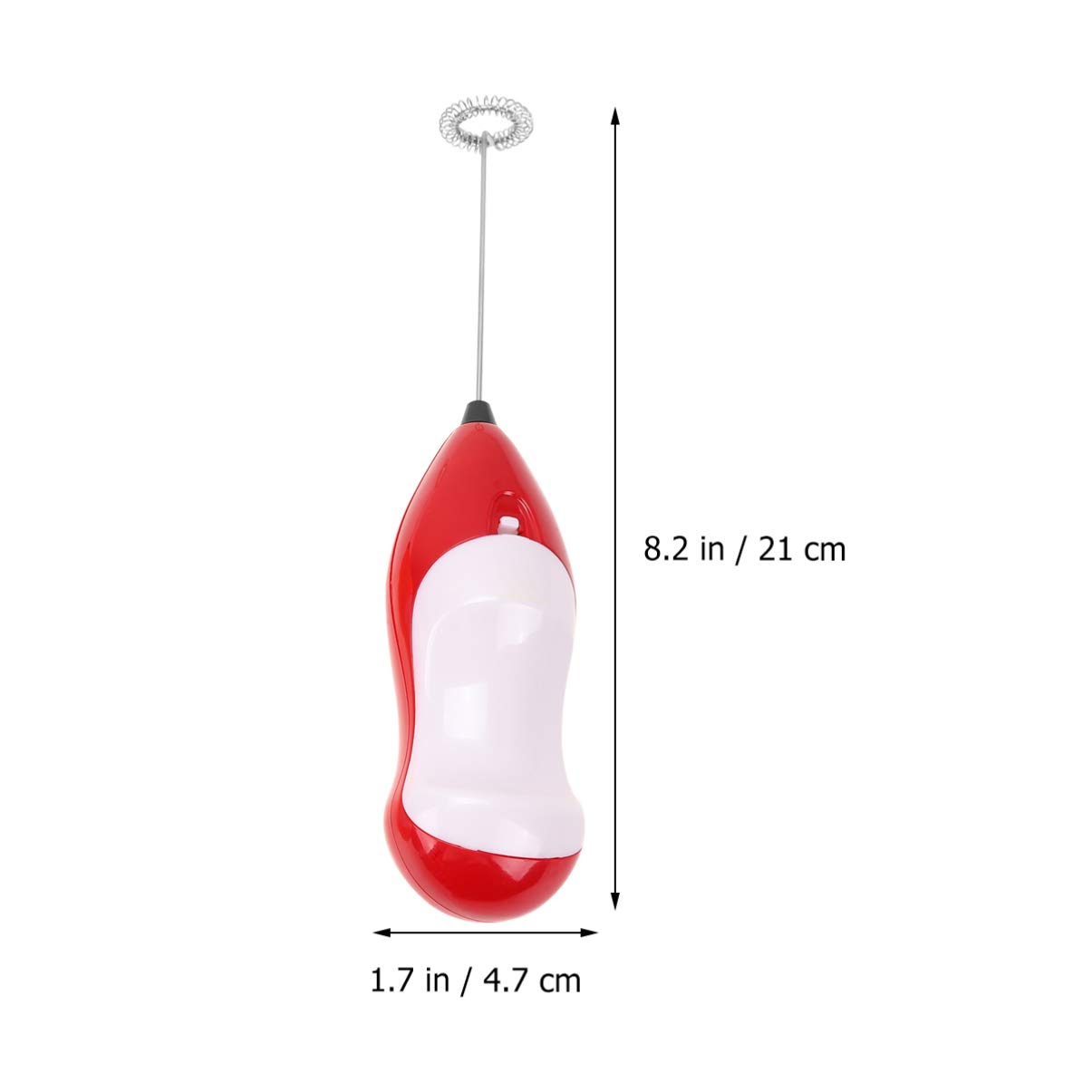 Hemoton 2-Pack Electric Milk Frother Handheld Whisk - Automatic Latte Frother for Coffee, Hot Chocolate & Matcha - Perfect for Home Baristas, Baking & Kitchen Use