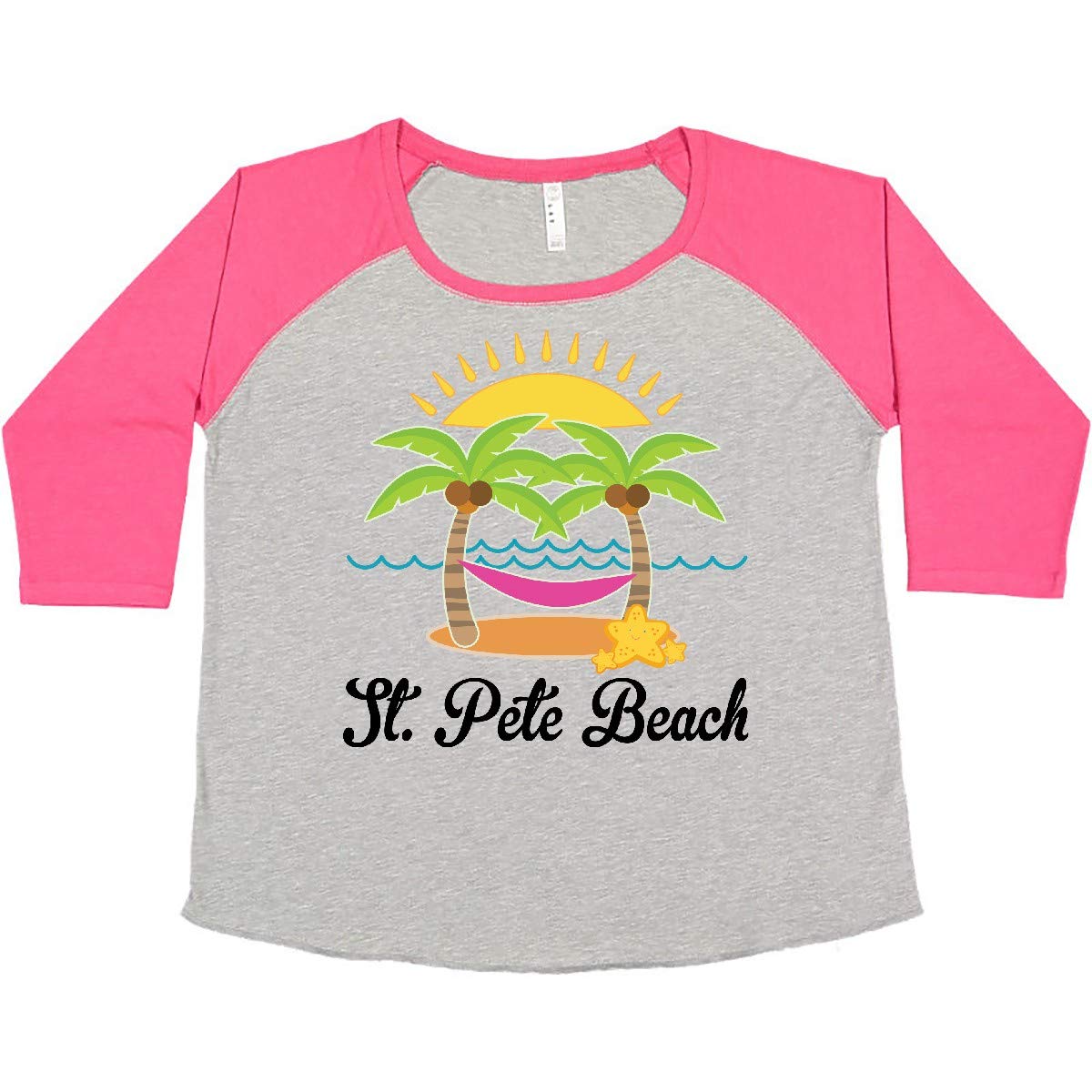 St. Pete Beach Florida Vacation Women's Plus Size T-Shirt | Soft Cotton Graphic Tee for Summer Travel & Beach Outings