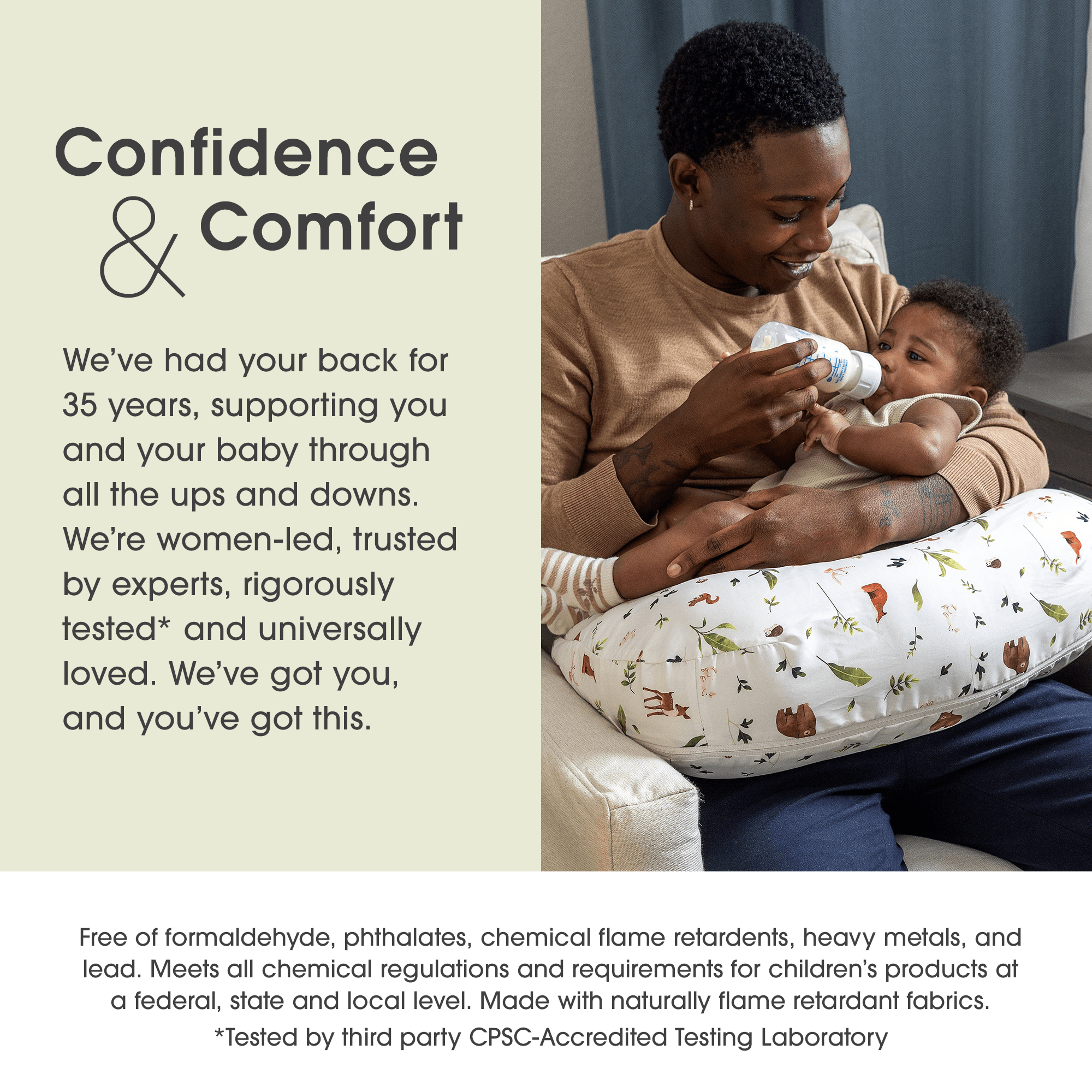 Boppy Nursing Pillow Cover - Soft, Washable & Breathable - Perfect for Breastfeeding, Baby Support & Comfort - Ideal for New Moms & Infants