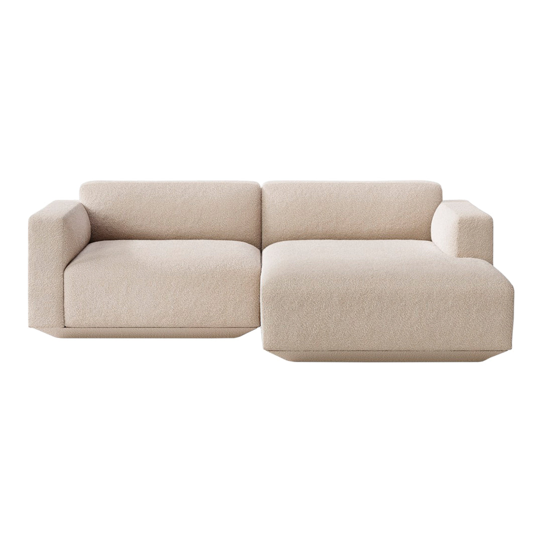 Develius Models B & C Sofa with Chaise Lounge - Modern Sectional Couch for Living Room, Lounge & Family Room Comfort