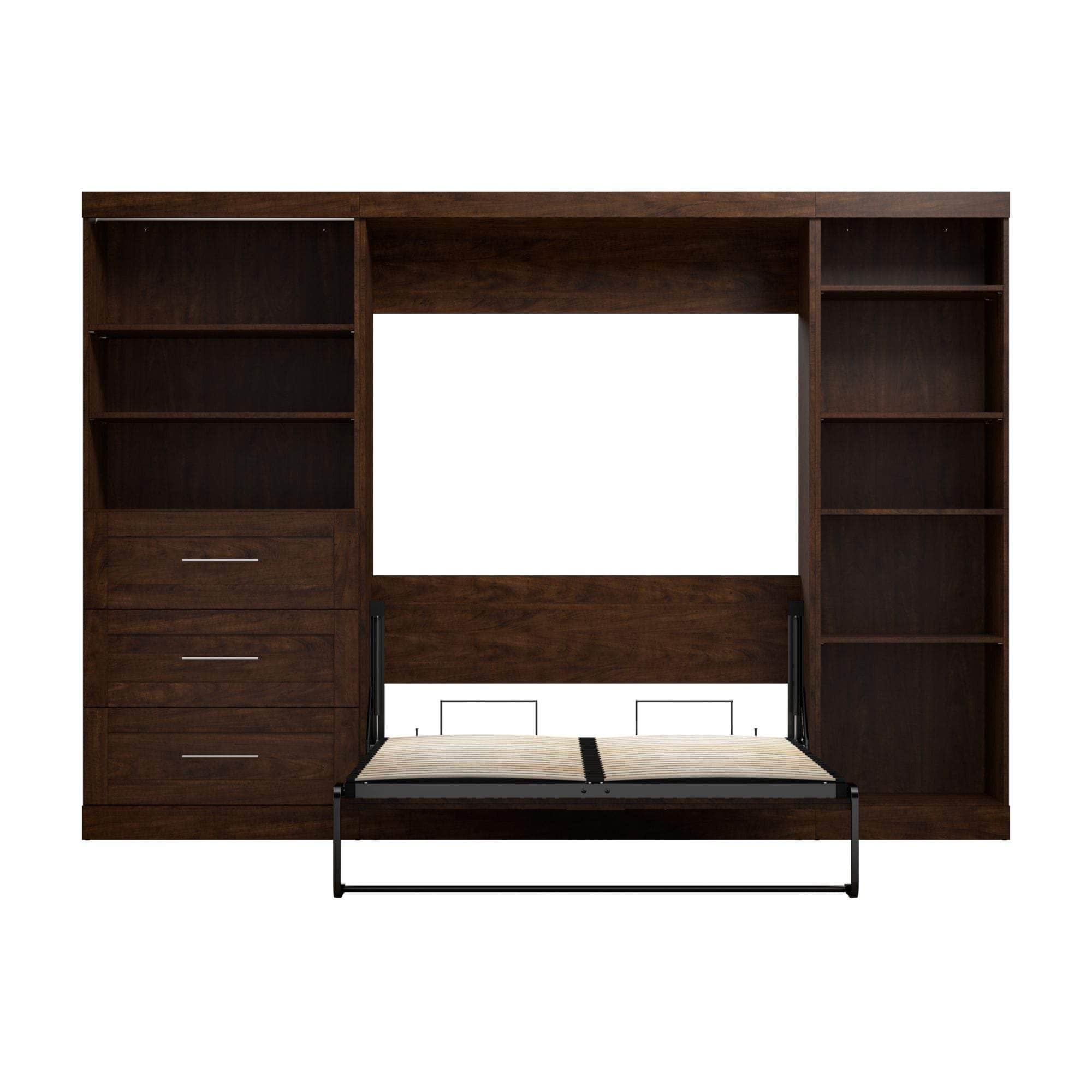 Pur Full Murphy Wall Bed with Storage - 120