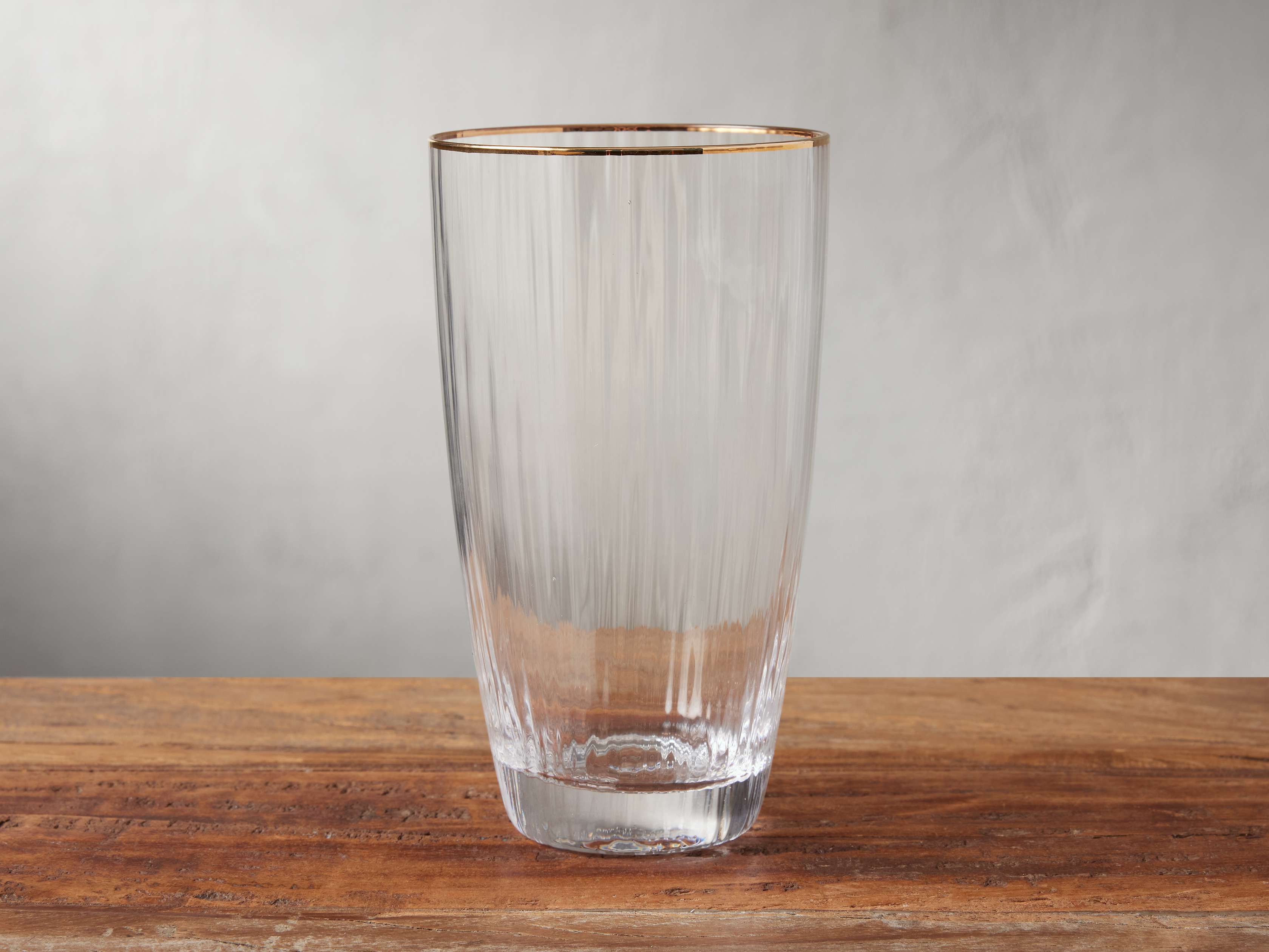 Premium Anisa Highball Glasses Set of 4 - 16oz Crystal Clear Bar Glasses for Cocktails, Iced Tea & Entertaining - Elegant Drinkware for Home Bar, Parties & Gifts