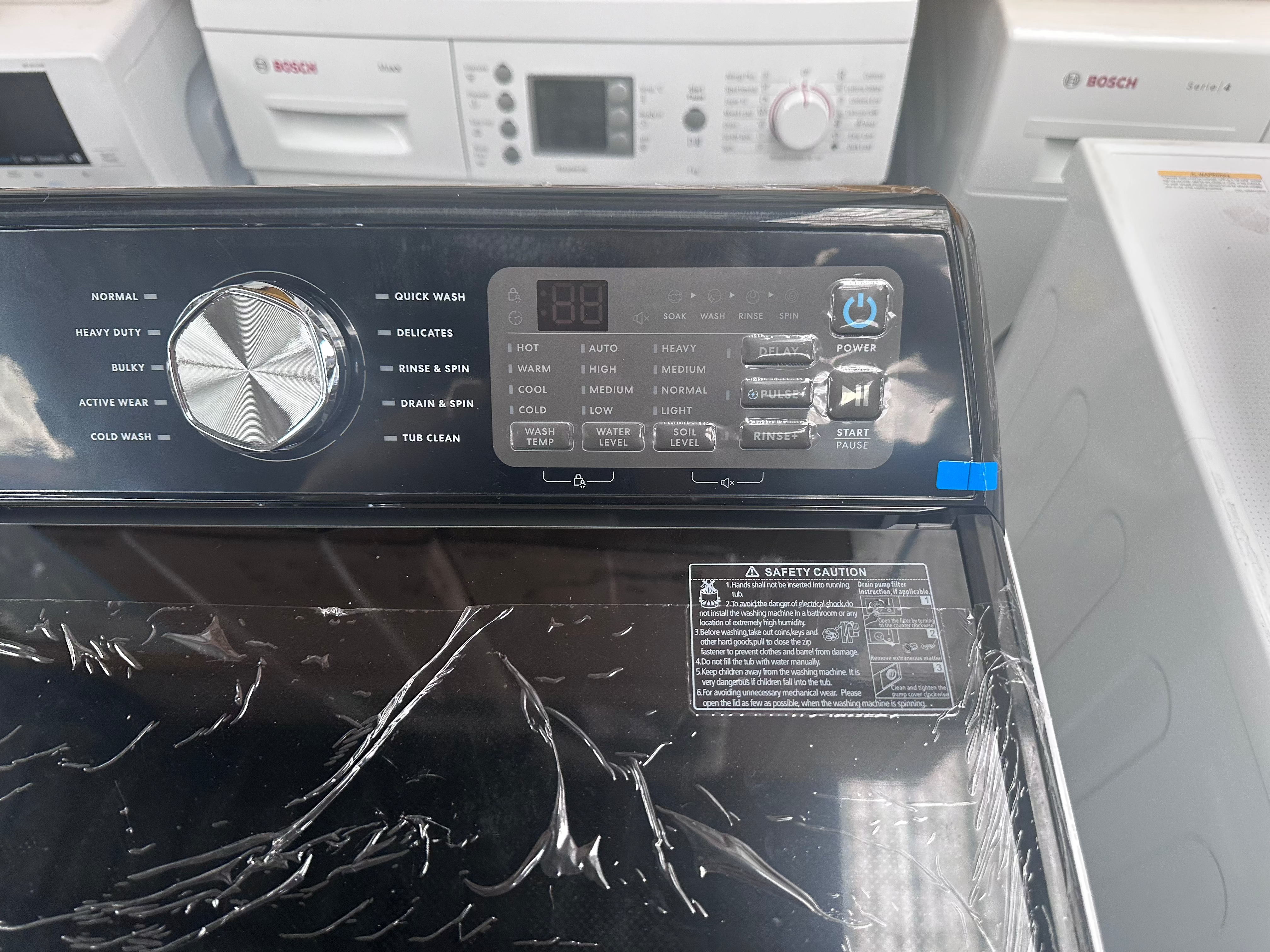 7kg Top Load Washing Machine - Factory Second (Box Damage Only, Unit Undamaged) | Perfect for Small Apartments & Laundry Rooms