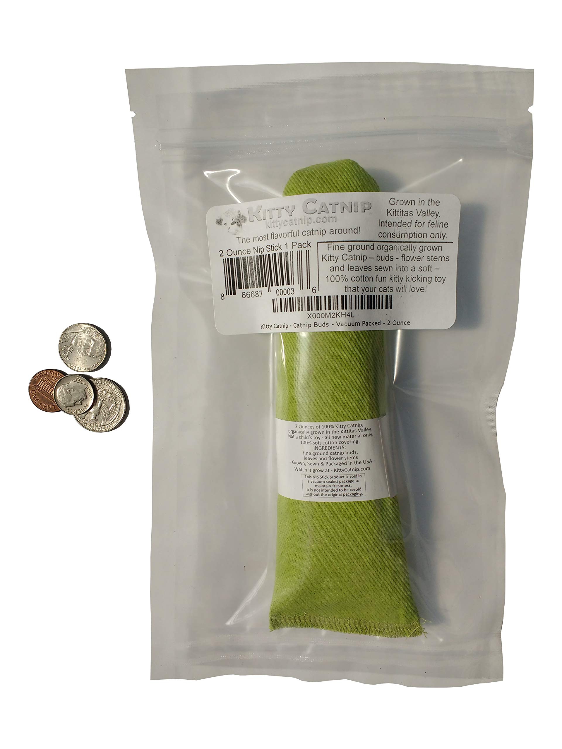 Premium Catnip Stick with Powder - Vacuum Sealed for Playtime