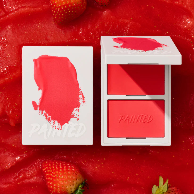 James Charles Painted Rubor Duo - Cream & Powder Blush Set for Flawless Cheek Color | Perfect for Day & Night Makeup Looks