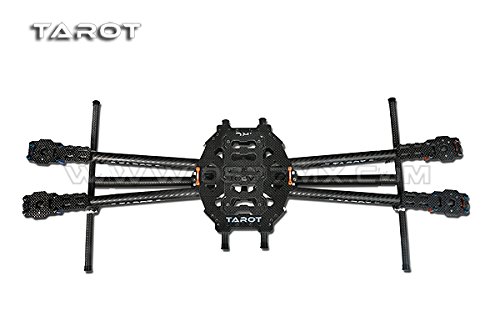 **Tarot 650 Carbon Fiber Folding FPV Drone Frame Kit - 4-Axis UAV Quadcopter for DIY Aerial Photography & Racing (TL65B01) | Perfect for Outdoor Adventures, Aerial Mapping & FPV Racing**