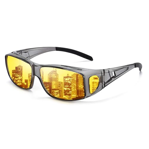 Night Vision Lens-grey Frame
