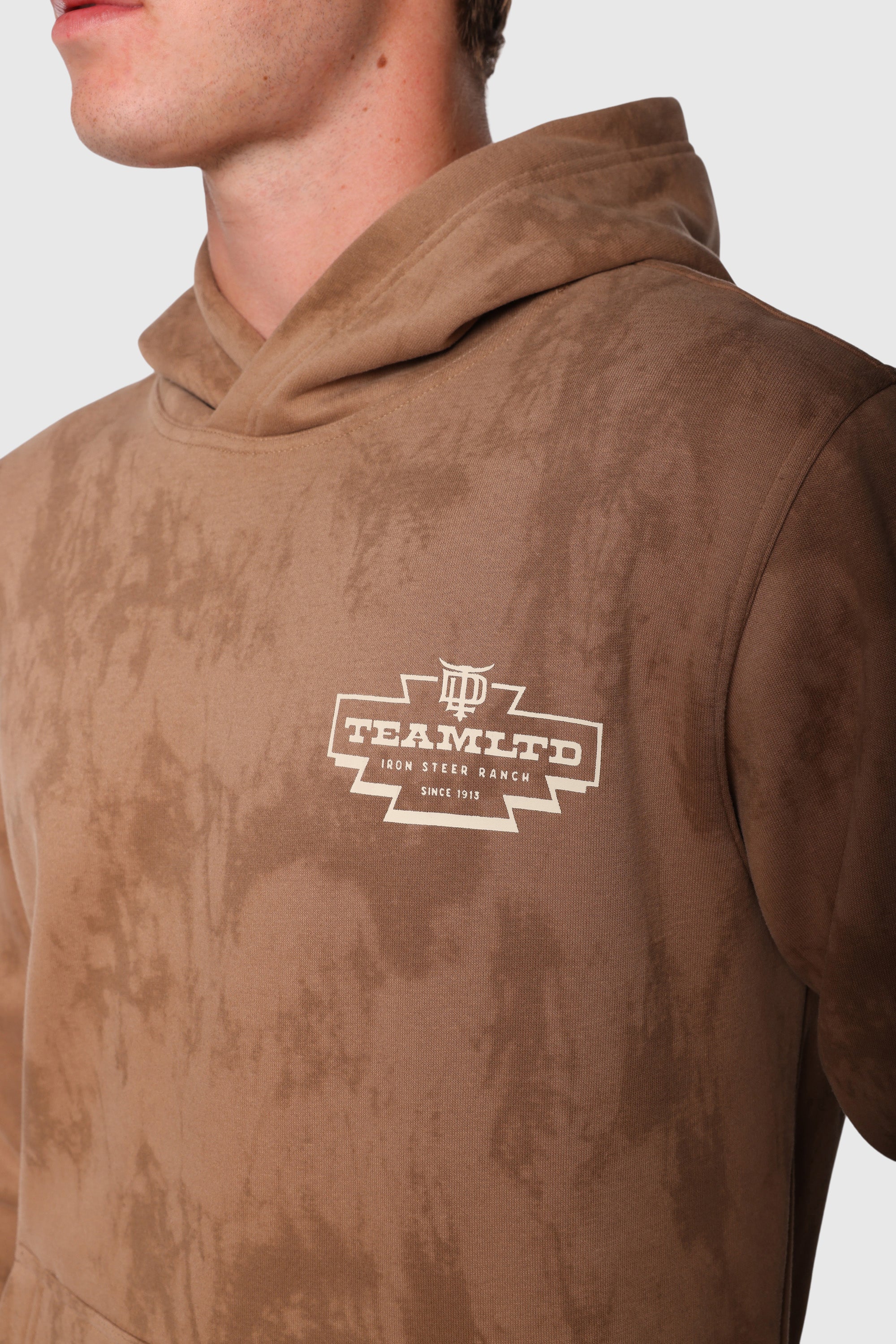 Ranch Hoodie Tan - Comfortable & Stylish Cowboy Hooded Sweatshirt for Men & Women - Perfect for Outdoor Adventures, Rodeos & Casual Wear