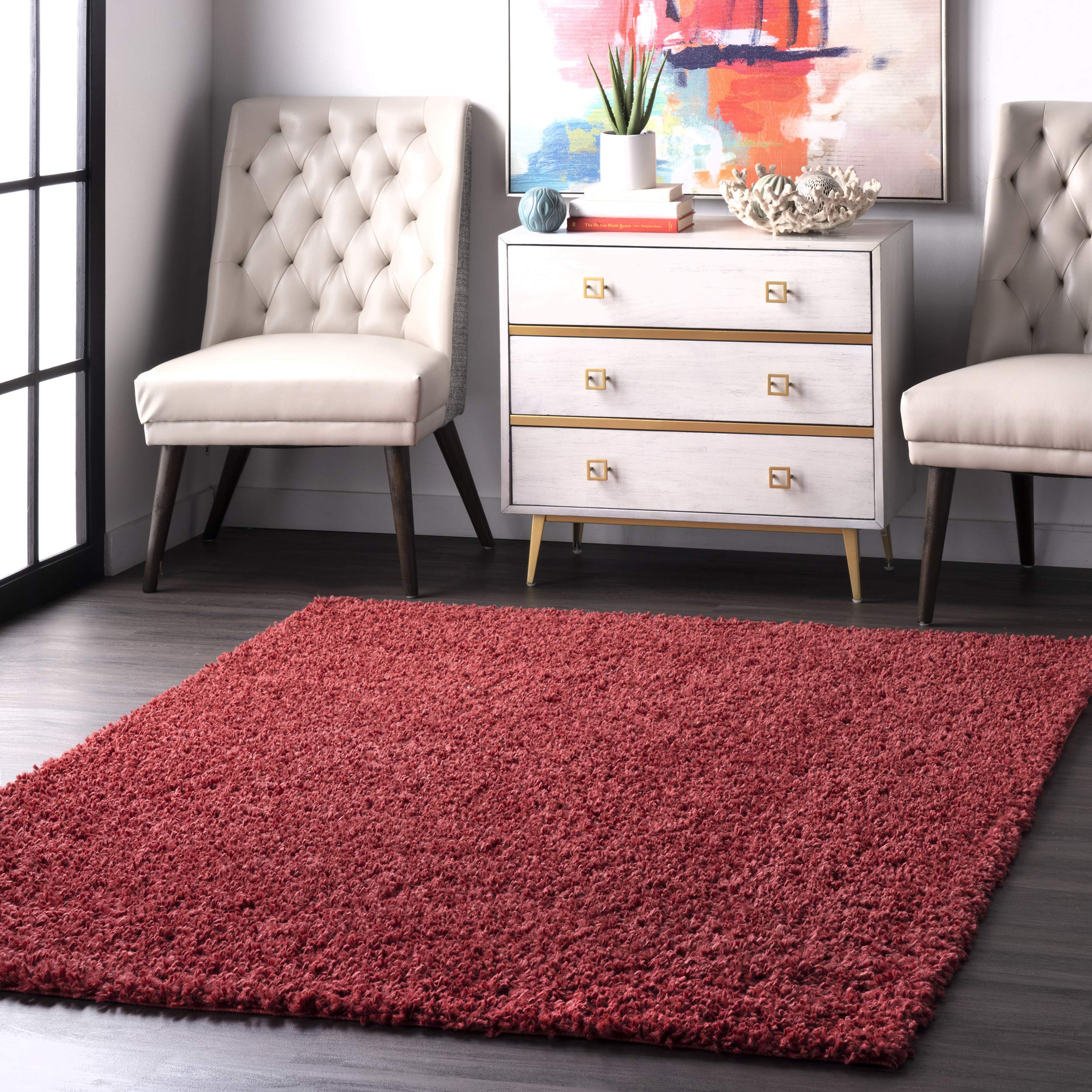 nuLOOM Belleza Shag Area Rug 10'2