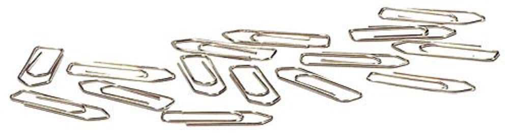 Durable 26mm Copper Plated Paper Clips - Strong Office & School Supplies for Organizing Documents, Notes & Files