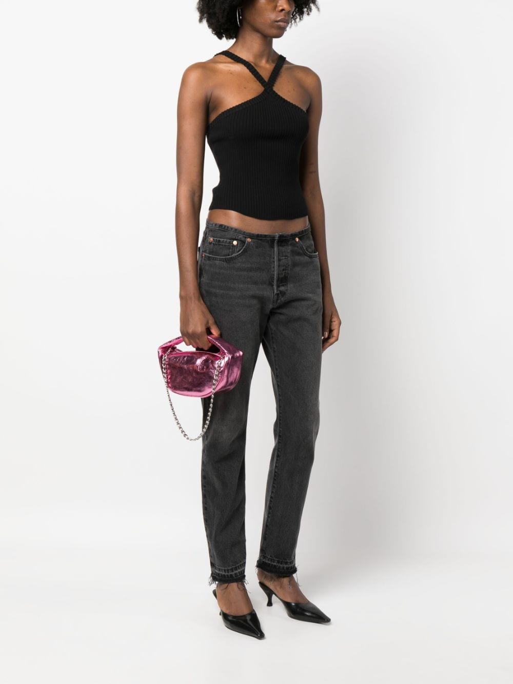 By Far Designer Handbags - Fuchsia Crossbody Bag for Women | Fashionable & Trendy | Perfect for Parties, Date Nights & Everyday Use