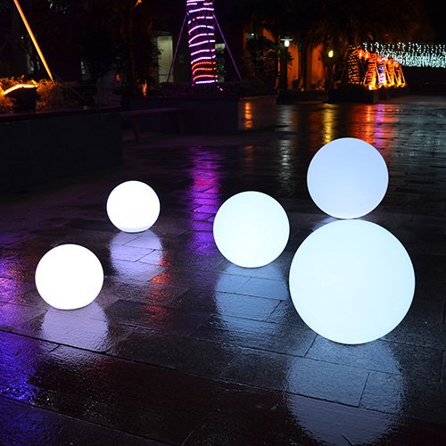 Deluxe 12-Inch Floating LED Glowing Sphere with Infrared Remote Control - Perfect for Home Decor, Parties, and Relaxation