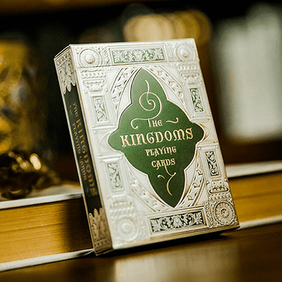 Premium Green Kingdom Playing Cards - Elegant Design for Poker, Magic Tricks & Card Games | Perfect for Parties, Casino Nights & Family Gatherings