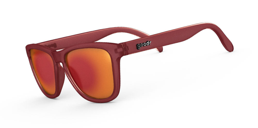 Goodr OG Polarized Sunglasses for Men & Women - Phoenix at a Bloody Mary Bar Style - UV Protection Wrap-Around Shades for Running, Cycling & Outdoor Activities