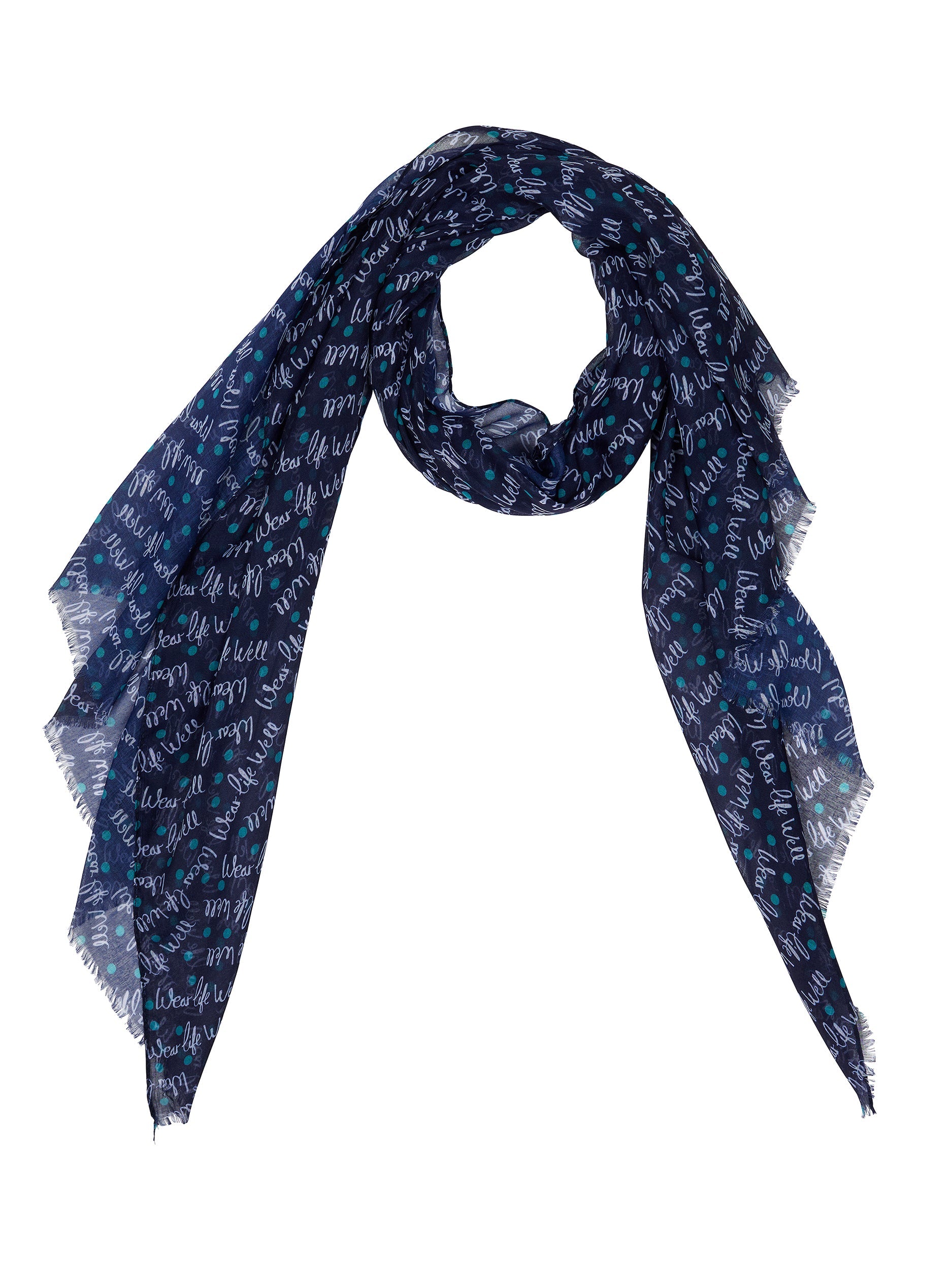 Wear Life Well Scarf - Soft & Stylish Winter Fashion Accessory for Women - Perfect for Cold Weather, Office Wear & Holiday Outfits