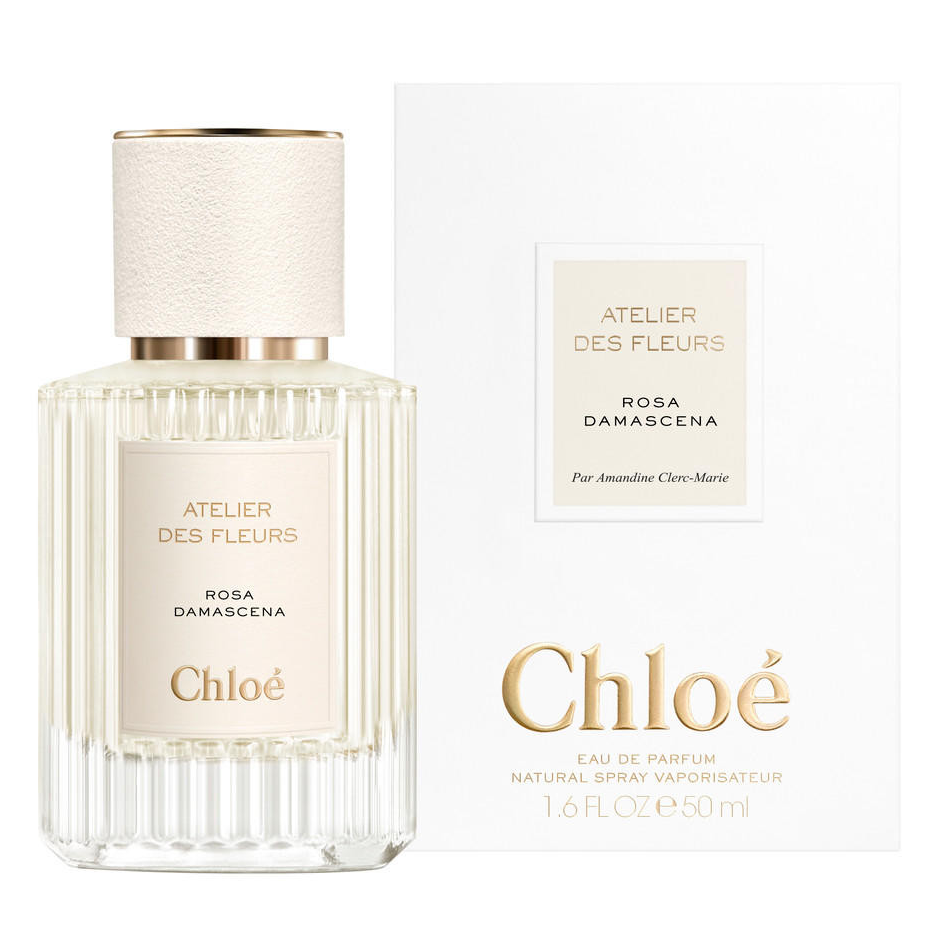 Chloe Atelier Des Fleurs Rosa Damascena 50ml Eau de Parfum - Floral Perfume for Women, Luxury Rose Scent, Long-Lasting Fragrance for Date Night & Special Occasions