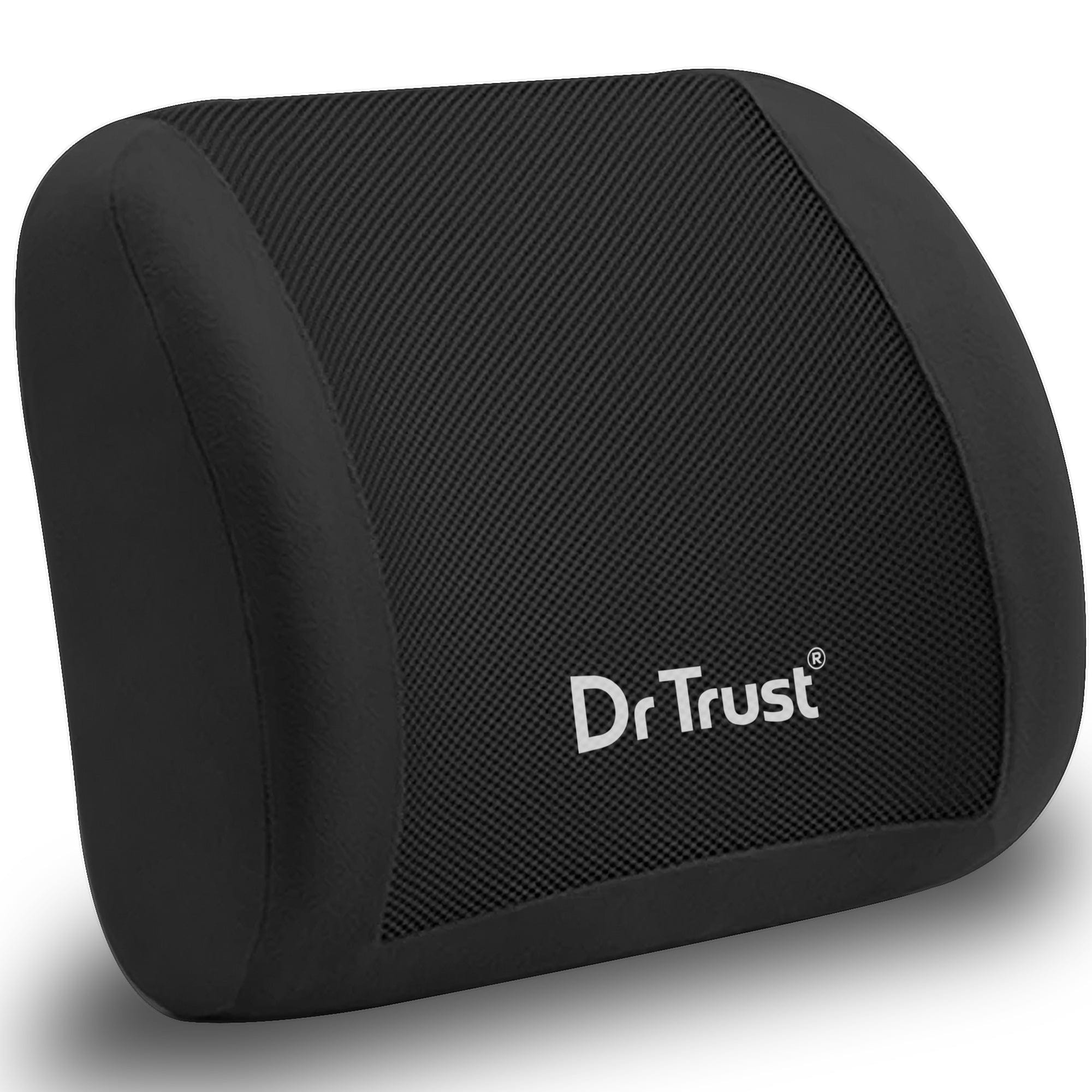 Dr Trust USA Backrest Pillow 305 - Orthopedic Lumbar Support Cushion for Lower Back Pain Relief, Posture Corrector (Soft) - Perfect for Office Chair, Bed, Sofa & Car Use