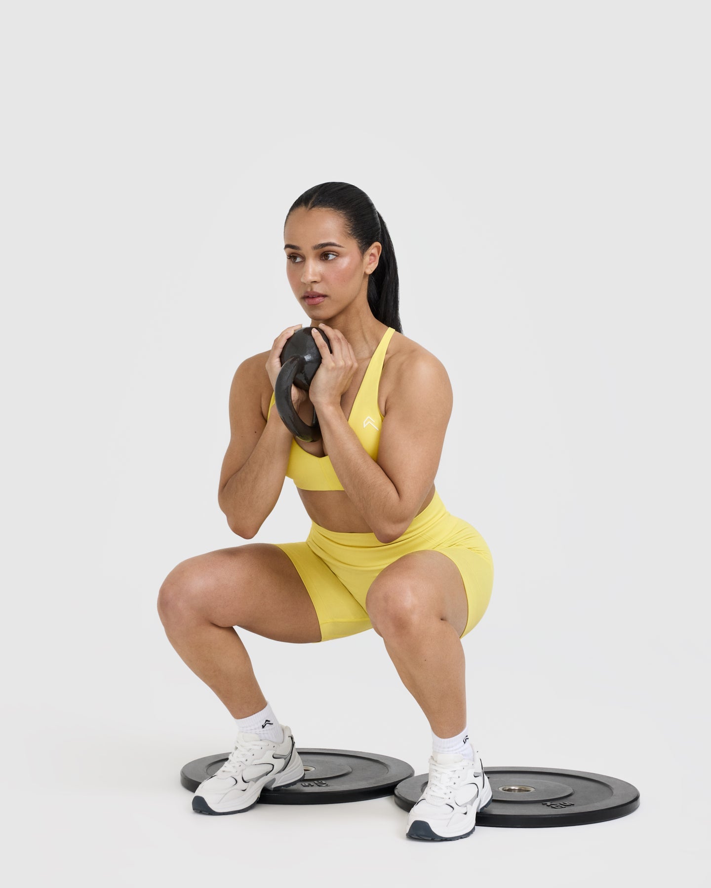 Lemon Yellow Wireless Bralette - Seamless Comfort for Yoga, Lounge & Everyday Wear | Soft Microfiber Support for Women