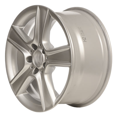 17 Inch Mercedes C Class ALY085100 OEM Wheels (2010-2011) - Machined Silver Alloy Rims 2044012802 | Perfect for Luxury Car Upgrades & Replacement Parts