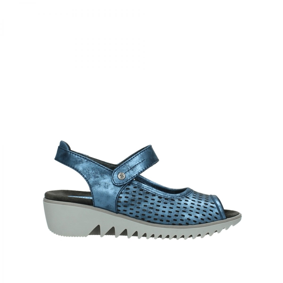 Wolky Women's Blade Blue Sandal Size 41 | Comfortable Walking Shoes for Women | Perfect for Beach, Vacation & Summer Outfits