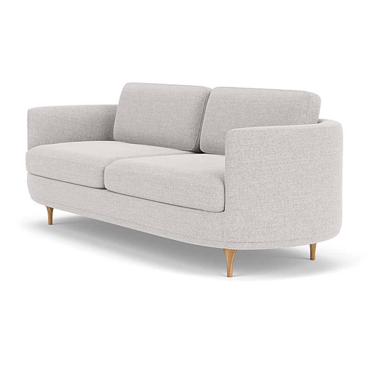 Elinor Fabric 3-Seater Sofa - Modern Comfortable Living Room Couch for Small Spaces, Apartments & Cozy Homes | Perfect for Lounging, Entertaining & Relaxing