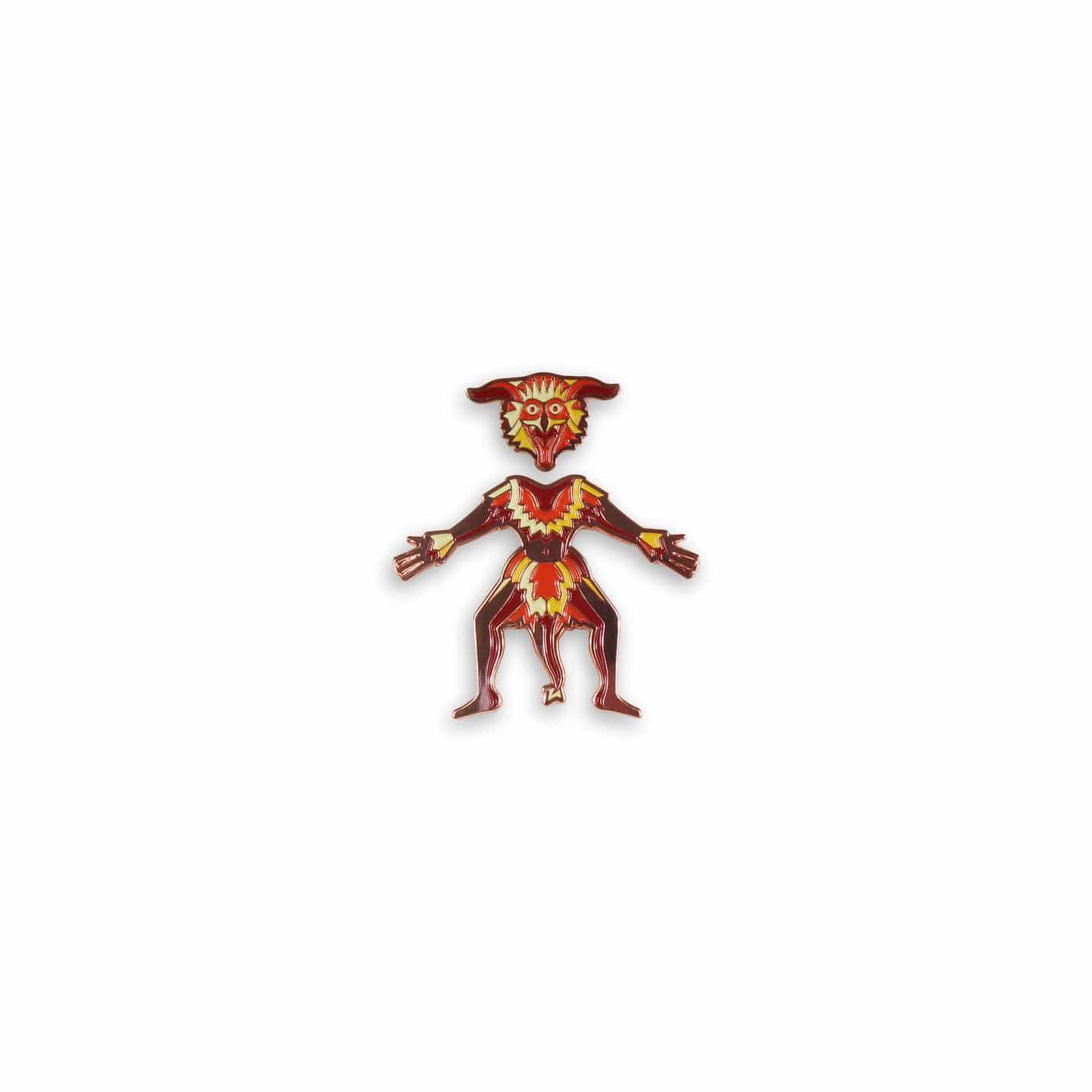 Labyrinth Fireys Two Pin Set - Vintage Movie Collectible Enamel Pins - Perfect for Backpacks, Jackets, and Fan Gifts