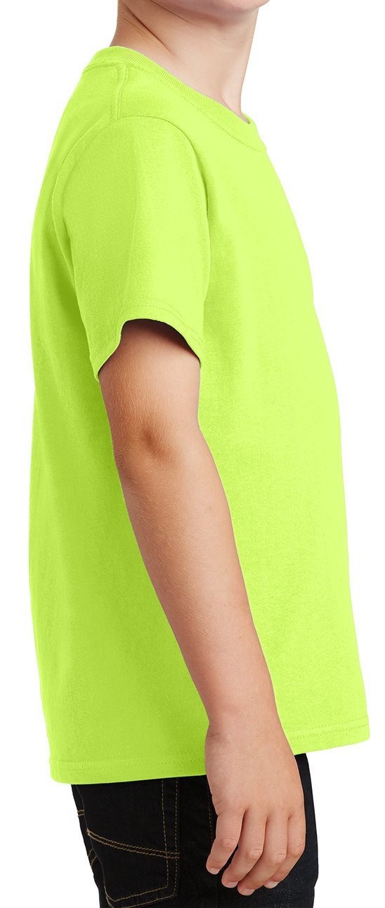 Youth Short Sleeve Soft Classic Core Cotton T-Shirt - Comfortable Casual Wear for Kids, Boys & Girls - Perfect for School, Playdates & Everyday Outfits