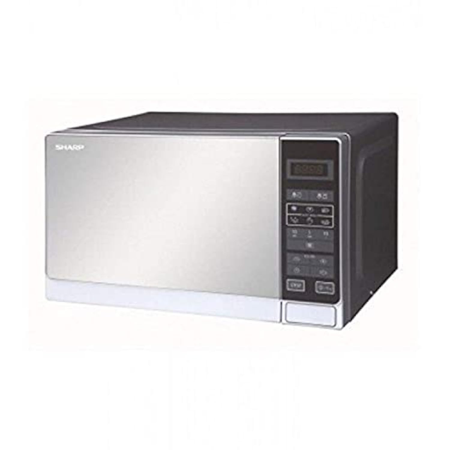 Sharp R-20MT 800W 20-Liter Microwave Oven - 220V (Not for USA Use) | Compact Countertop Microwave for Small Kitchens, Dorms & Offices