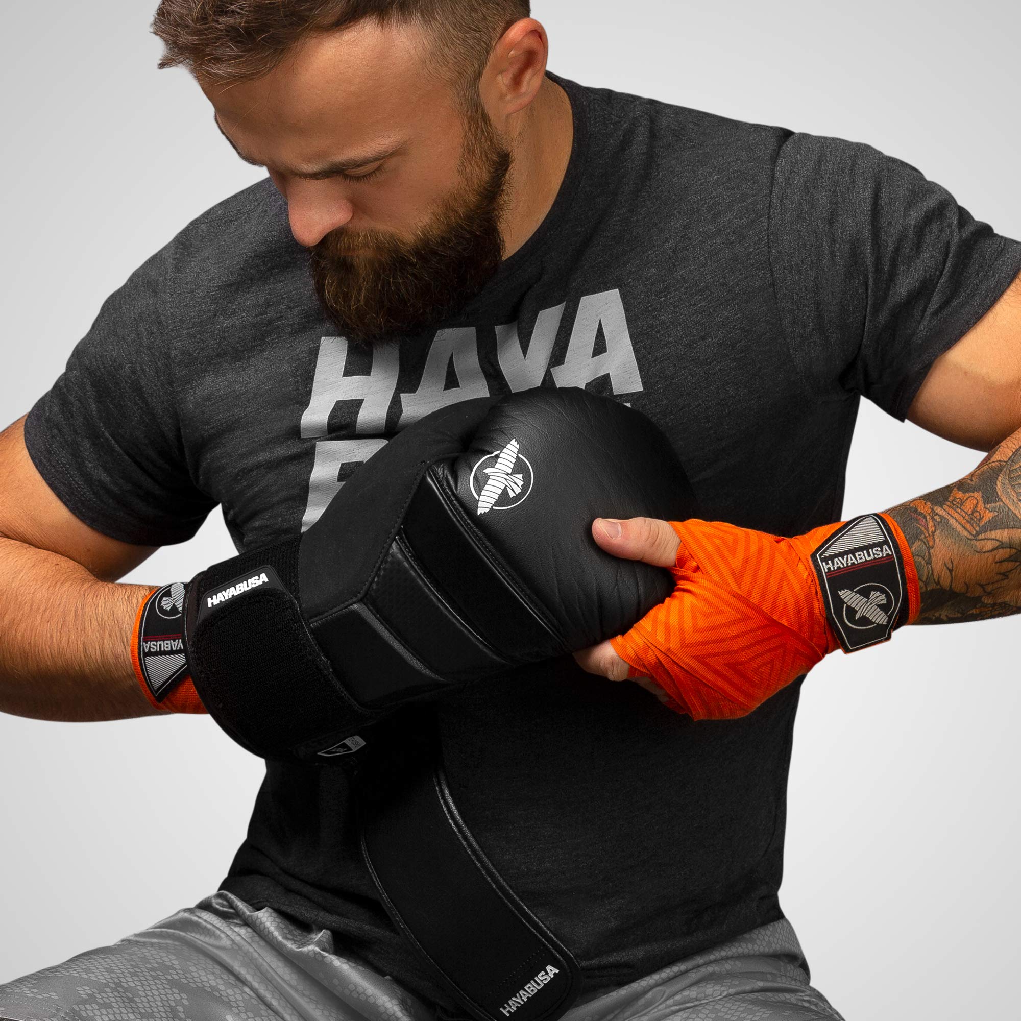 Hayabusa Boxing Hand Wraps 4.0 - Stretchy MMA & Muay Thai Hand Wraps for Men & Women - Ideal for Training, Sparring & Competition
