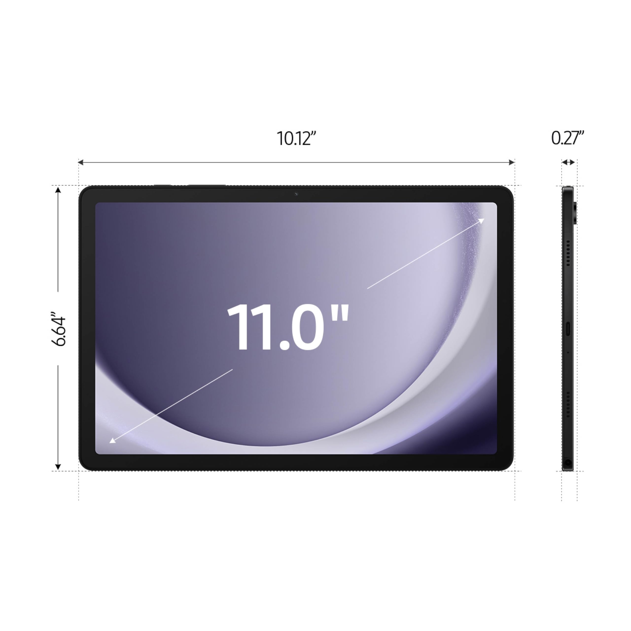 Samsung Galaxy Tab A9+ 11-inch Android Tablet (64GB, Graphite) - Big Screen, Quad Speakers, Upgraded Chipset, Slim & Lightweight - Perfect for Work, Entertainment & Travel (US Version, 2024)