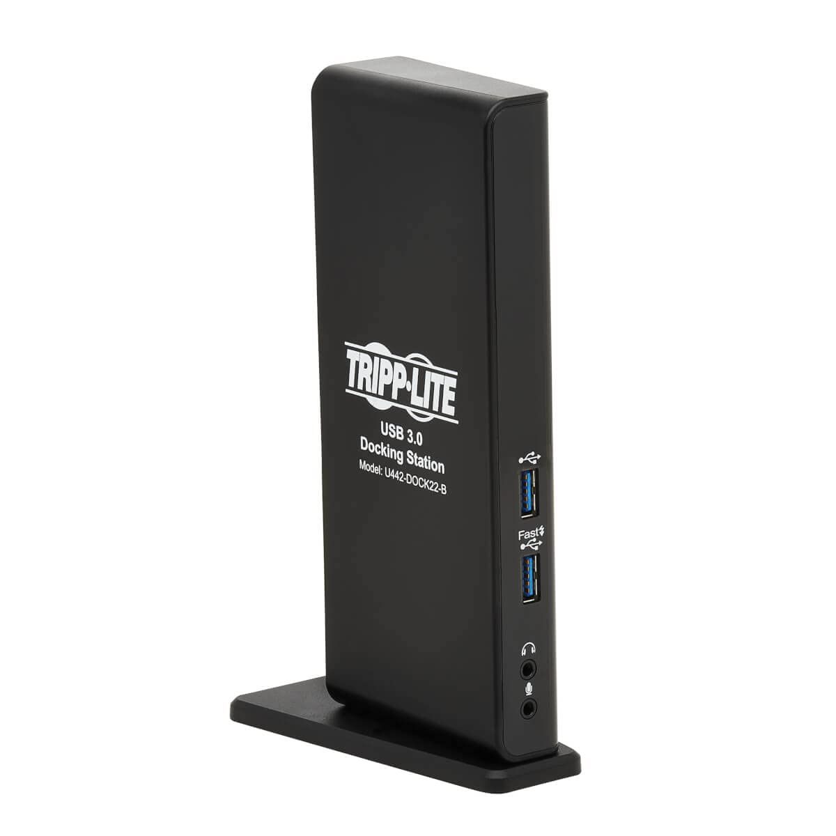 Tripp Lite U442-DOCK22-B Universal Laptop Docking Station - Dual Monitor USB-C & USB-A Hub with 2 HDMI Ports (1080p@60Hz), 6 USB 3.2 Ports, Gigabit Ethernet - Ideal for Home Office, Remote Work & Multi-Screen Productivity (1-Year Warranty)