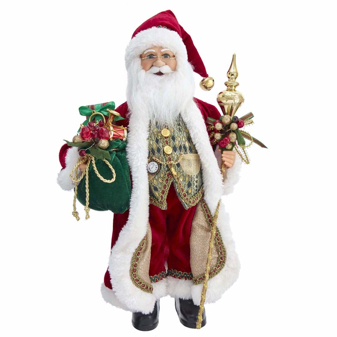 Jolly Mr. Claus Christmas Decoration Figure 17