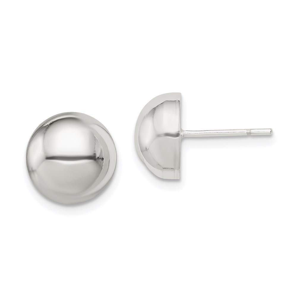 925 Sterling Silver Button Earrings for Women - Hypoallergenic Fashion Jewelry - Perfect for Daily Wear, Parties & Gifts