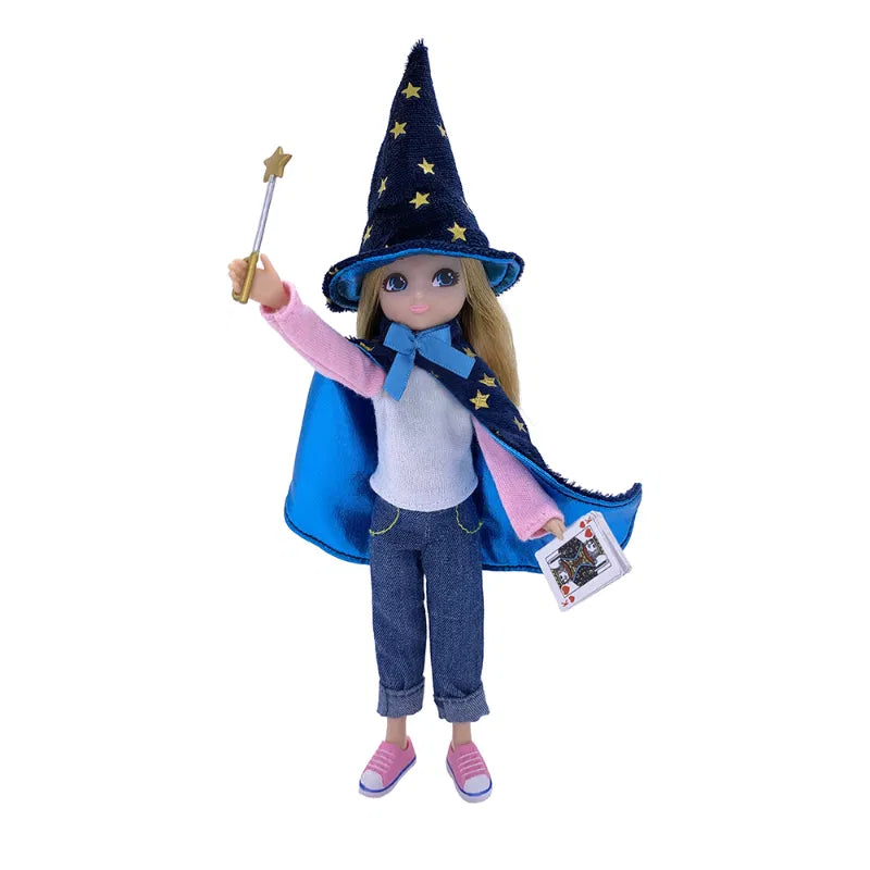 Lottie Doll Magician Girl - Premium Collectible Toy for Kids | Perfect for Pretend Play, Birthday Gifts & Magic Show Performances