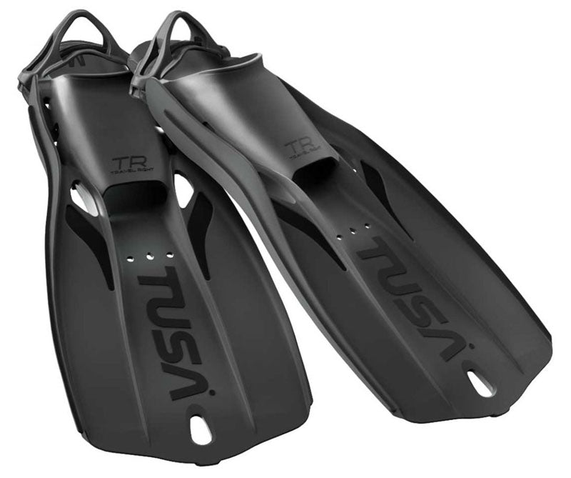 TUSA Travel Right Fins - Premium Snorkeling Fins for Comfort & Performance - Perfect for Beach Vacations, Scuba Diving & Water Sports