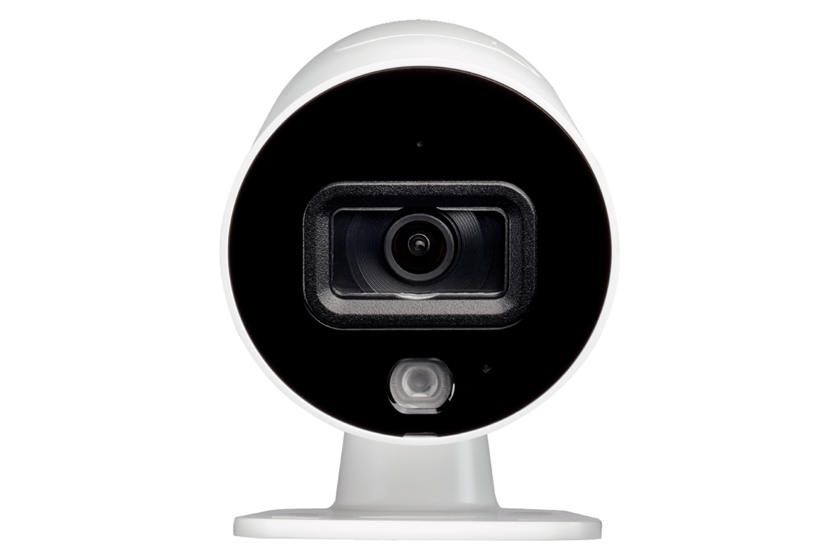Smart Indoor/Outdoor 1080p WiFi Security Camera with Smart Deterrence & Color Night Vision - Home Surveillance, Baby/Pet Monitoring, Business Protection