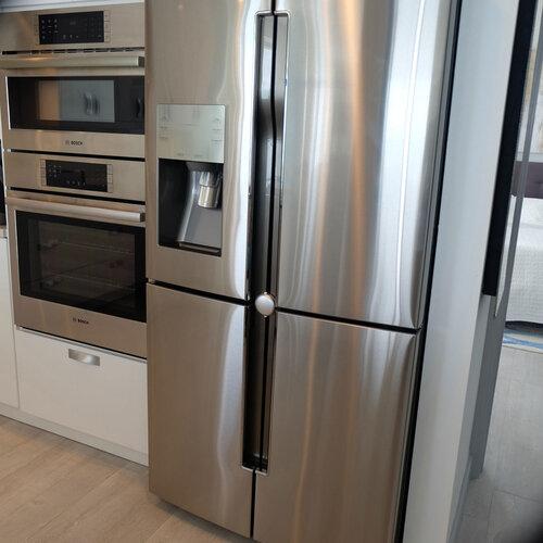 Qdos Child Safety Adhesive Fridge & Freezer Lock - Secure Baby Proofing for Kitchen Appliances, Perfect for Homes with Toddlers & Young Children
